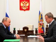 В.Путин и С.Морозов
