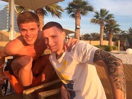 Александр Кокорин и Павел Мамаев