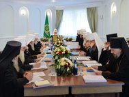 Заседание Священного Синода Русской Православной Церкви