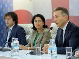 Лидеры партии "Грузинская мечта"