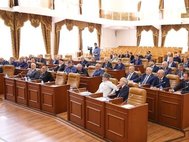 Заседание парламента Чечни