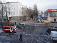 Взрыв в здании регионального управления ФСБ в Архангельске
