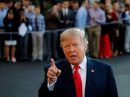 Д. Трамп перед избирателями