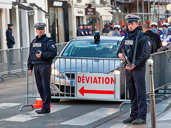Работа французской полиции