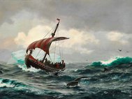 Лето на побережье Гренландии около 1000, Carl Rasmussen