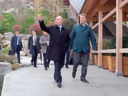 В.Путин и Г.Греф