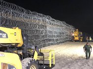 Забор на границе США и Мексики