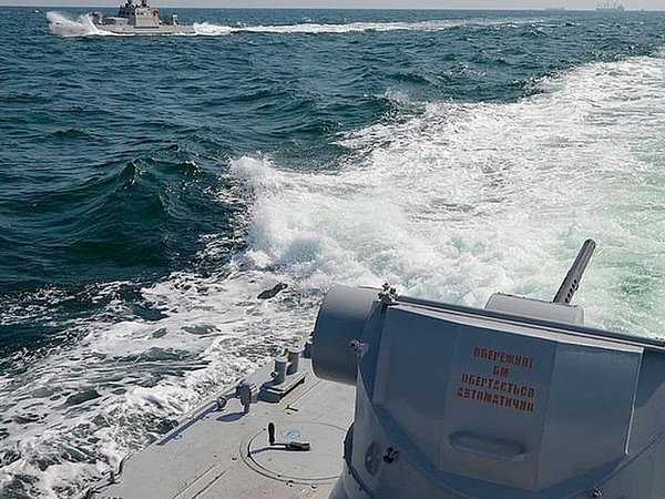 Украинчкие катера в Черном море