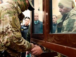 Арестованные украинские моряки в суде