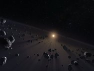 Астероиды в поясе Койпера