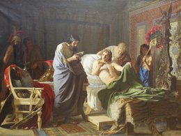 Картина Генриха Семирадского «Доверие Александра Македонского к врачу Филиппу»