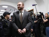Рауф Арашуков в Басманном суде Москвы