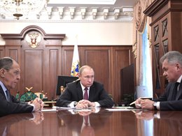 Встреча Путина с Шойгу и Лавровым по вопросу выхода из ДРСМД