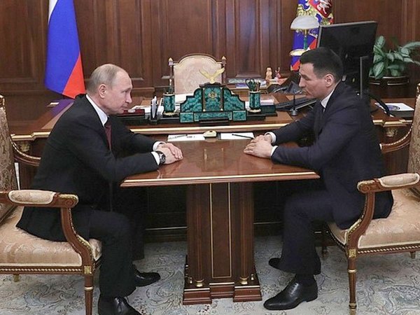 Владимир Путин и Бату Хасиков