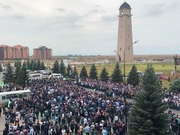 Митинг в Магасе