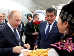 В.Путин в Киргизии