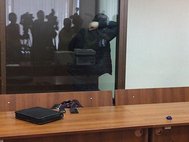 Муслим Джамбеков в зале суда