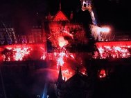 Пожар в Соборе Парижской Богоматери / Euronews.com