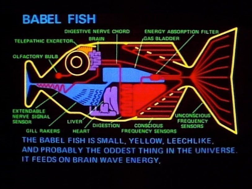 Вавилонская рыбка (англ. Babel fish) — существо из серии «Автостопом по галактике» Дугласа Адамса