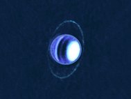 Композитный снимок атмосферы и колец Урана