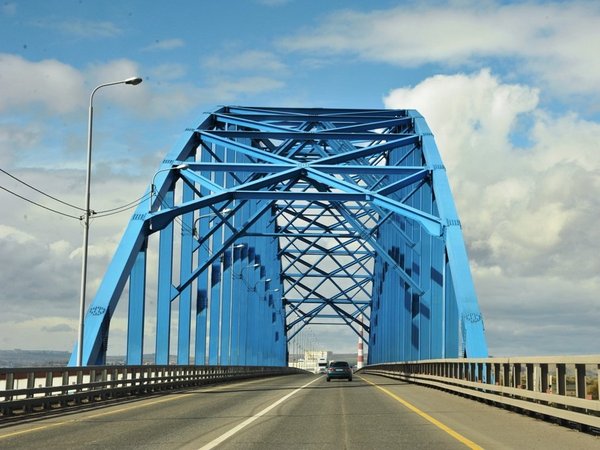 Трасса "Сибирь", Ермолаевский мост через Енисей