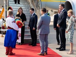 В. Зеленский в Канаде