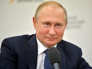 В. Путин в УрФУ