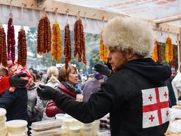 Праздник грузинской культуры «Тбилисоба в Москве» в саду «Эрмитаж»