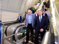 А. Беглов в метро / vk.com/a_beglov