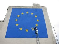 Граффити Бэнкси о Brexit