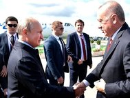 В.Путин и Р.Эрдоган