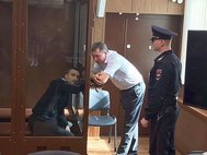 Павел Устинов в суде