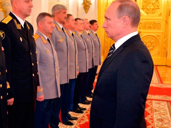 В. Путин в Кремле