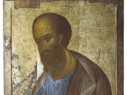 Звенигородский чин. Апостол Павел. Андрей Рублев, XV век