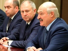 А. Лукашенко на переговорах