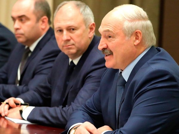 А. Лукашенко на переговорах