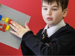 Конструктор Lego для слепых 