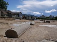 Раскопки древнего некрополя в Отене