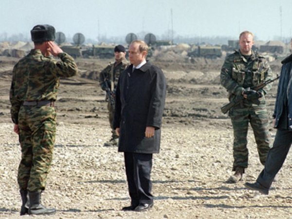 Владимир Путин в Чечне, 2000 год