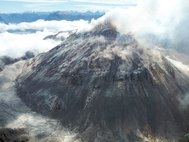 Лавовый купол вулкана Чайтен в Чили