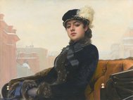 Неизвестная, Иван Крамской (1883), источник – Викимедиа