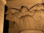 На одной из колонн собора в Сантьяго-де-Компостела обнаружили автопортрет средневекового мастера