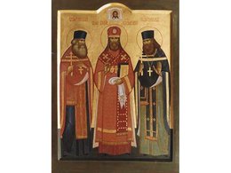 Священномученики Платон (Кульбуш), епископ Ревельский, Николай (Бежаницкий), Михаил (Блейве)