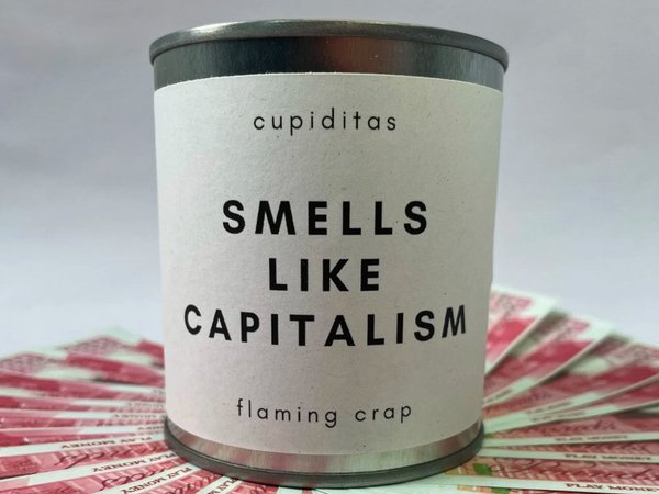 Свеча с запахом капитализма