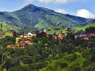 Горная деревня в Эквадоре