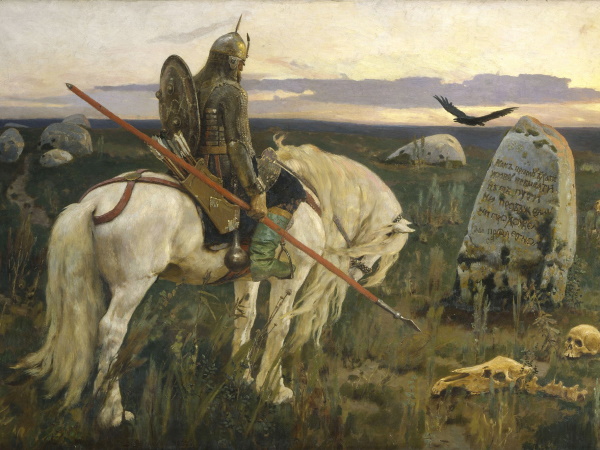 Витязь на распутье, Виктор Васнецов (1882)