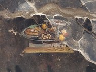 Натюрморт с фокаччей в Помпеях