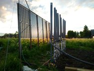 Установка, которую собрали ученые, предназначенная для сохранения грунтов в основании дорожных насыпей