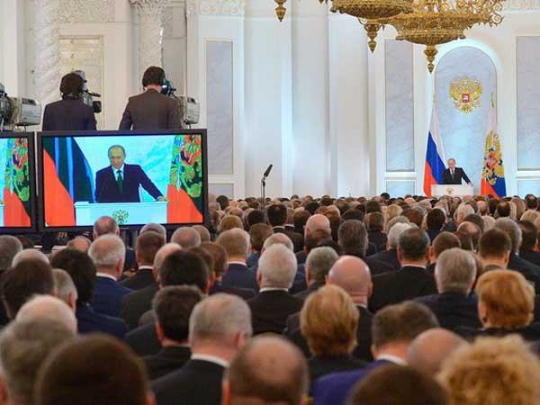 Обращение Путина: взгляд с Запада