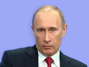 Табакерка и шарф для Владимира Путина